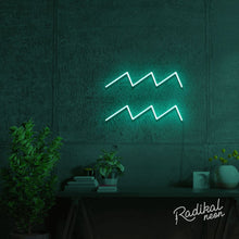 Load image into Gallery viewer, Aquarius Neon Sign