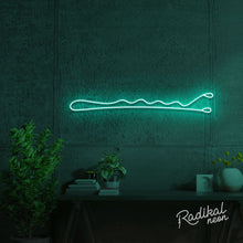 Load image into Gallery viewer, Bobby Pin Neon Sign