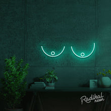Load image into Gallery viewer, boob neon light