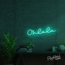 Load image into Gallery viewer, "It's French" Oh la la Neon Sign