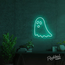 Load image into Gallery viewer, "Casper" Ghost Neon Sign