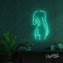 Load image into Gallery viewer, "Nudy Booty" Naked Figure Neon Sign