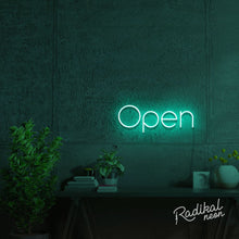 Load image into Gallery viewer, "The Essential" Open Neon Sign