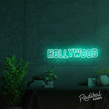 Load image into Gallery viewer, Hollywood LED Neon Sign