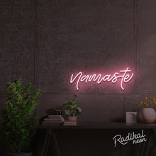 Load image into Gallery viewer, "Divine" Namaste Neon Sign