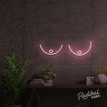 Load image into Gallery viewer, boob neon light