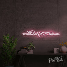 Load image into Gallery viewer, "10-second car" Supra Neon Sign