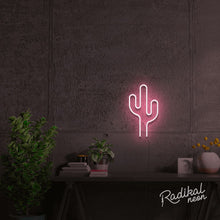 Load image into Gallery viewer, "Sahara" Cactus Neon Sign