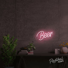Load image into Gallery viewer, Beer LED Neon Sign