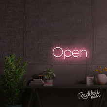 Load image into Gallery viewer, "The Essential" Open Neon Sign