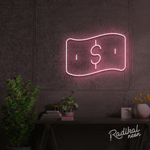 Load image into Gallery viewer, neon money sign