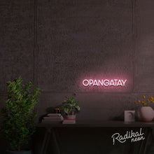 Load image into Gallery viewer, "Opangatay" Boy Meets World Neon Sign
