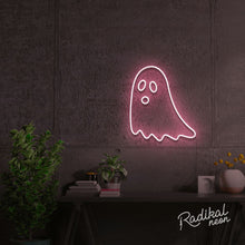 Load image into Gallery viewer, "Casper" Ghost Neon Sign