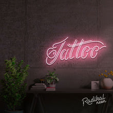 Load image into Gallery viewer, Cursive Tattoo #1 Neon Sign