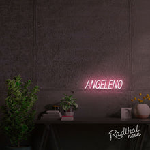 Load image into Gallery viewer, "Angeleno" Los Angeles Neon Sign