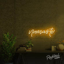 Load image into Gallery viewer, "Divine" Namaste Neon Sign
