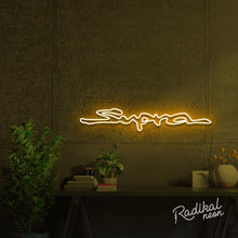 Load image into Gallery viewer, "10-second car" Supra Neon Sign