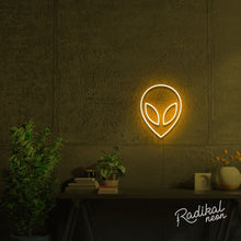 Load image into Gallery viewer, alien neon sign