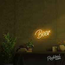 Load image into Gallery viewer, Beer LED Neon Sign