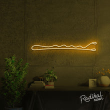 Load image into Gallery viewer, Bobby Pin Neon Sign