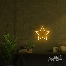 Load image into Gallery viewer, "Galatea" Star Neon Sign