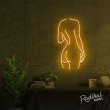 Load image into Gallery viewer, "Nudy Booty" Naked Figure Neon Sign