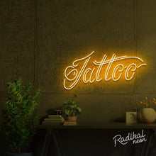 Load image into Gallery viewer, Cursive Tattoo #1 Neon Sign