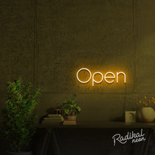 Load image into Gallery viewer, "The Essential" Open Neon Sign