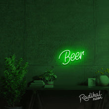 Load image into Gallery viewer, Beer LED Neon Sign