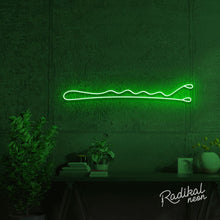 Load image into Gallery viewer, Bobby Pin Neon Sign