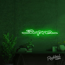 Load image into Gallery viewer, "10-second car" Supra Neon Sign