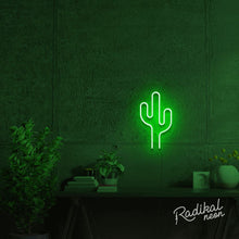 Load image into Gallery viewer, "Sahara" Cactus Neon Sign