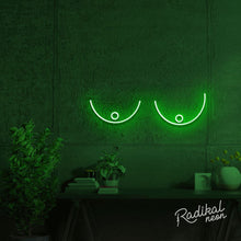 Load image into Gallery viewer, boob neon light