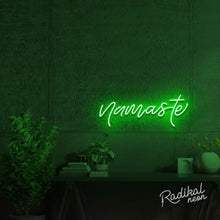 Load image into Gallery viewer, "Divine" Namaste Neon Sign