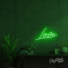 Load image into Gallery viewer, Big Love LED Neon Sign