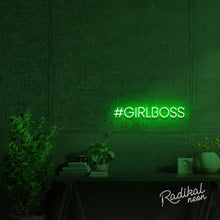 Load image into Gallery viewer, Girlboss Neon Sign