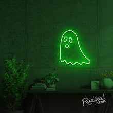 Load image into Gallery viewer, "Casper" Ghost Neon Sign