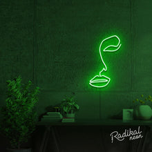 Load image into Gallery viewer, "Vision" Continuous Line Figure Neon Sign