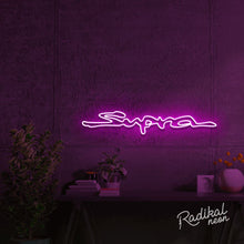 Load image into Gallery viewer, "10-second car" Supra Neon Sign