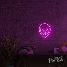 Load image into Gallery viewer, alien neon sign