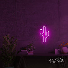 Load image into Gallery viewer, "Sahara" Cactus Neon Sign
