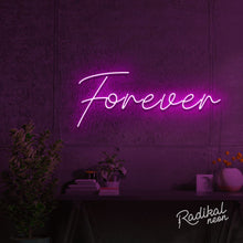 Load image into Gallery viewer, "4eva" Forever Neon Sign