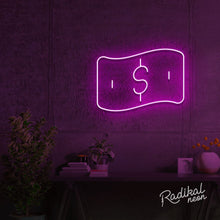 Load image into Gallery viewer, neon money sign