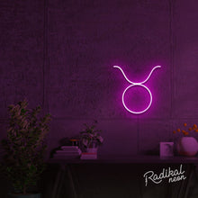 Load image into Gallery viewer, Taurus Neon Sign