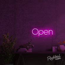 Load image into Gallery viewer, "The Essential" Open Neon Sign