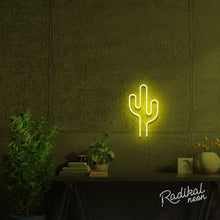 Load image into Gallery viewer, "Sahara" Cactus Neon Sign