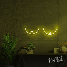 Load image into Gallery viewer, boob neon light