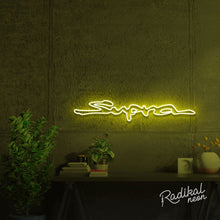 Load image into Gallery viewer, "10-second car" Supra Neon Sign