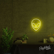 Load image into Gallery viewer, alien neon sign