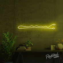 Load image into Gallery viewer, Bobby Pin Neon Sign